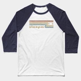 Sleeper Cassette Stripes Baseball T-Shirt